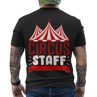 Circus Staff Funny Clown Movie Men's Crewneck Short Sleeve Back Print T-shirt - Monsterry DE