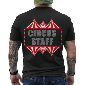 Circus Staff V2 Men's Crewneck Short Sleeve Back Print T-shirt - Monsterry UK
