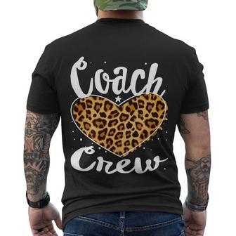 Coach Crew Instructional Coach Reading Career Literacy Pe Great Gift Men's Crewneck Short Sleeve Back Print T-shirt - Monsterry DE