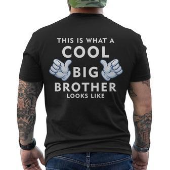 Cool Big Brother V2 Men's Crewneck Short Sleeve Back Print T-shirt - Monsterry AU