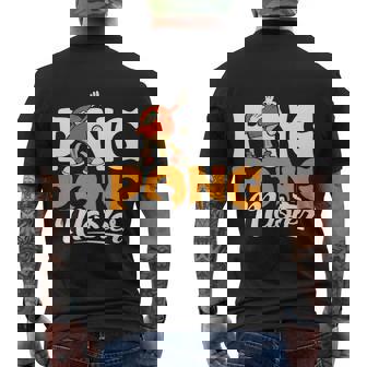 Cool Ping Pong Master For Table Tennis And Ping Pong Cool Men's T-shirt Back Print - Thegiftio