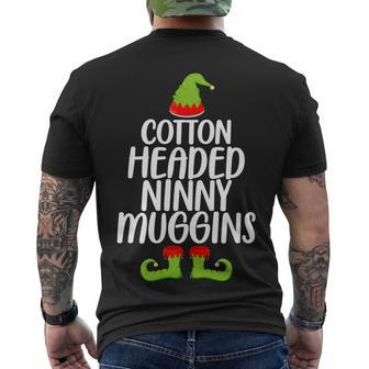 Cotton Headed Ninny Muggins Tshirt V2 Men's Crewneck Short Sleeve Back Print T-shirt - Monsterry