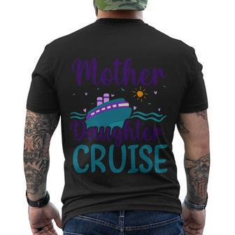 Cruise Trip Mother Daughter Cruise Ship Travelling Cool Men's T-shirt Back Print - Thegiftio UK