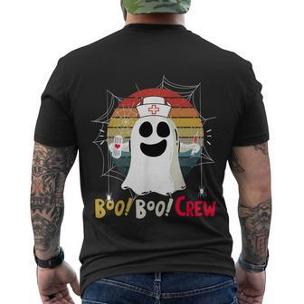 Cute Halloween Halloween Day Boo Boo Crew Men's T-shirt Back Print - Thegiftio UK