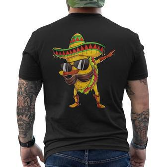 Dabbing Taco Cinco De Mayo Boys Toddler Mexican Food Dab Men's T-shirt Back Print - Thegiftio UK