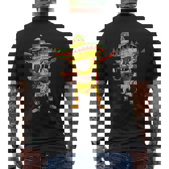 Dabbing Taco Cinco De Mayo Boys Toddler Mexican Food Dab Men's T-shirt Back Print - Thegiftio