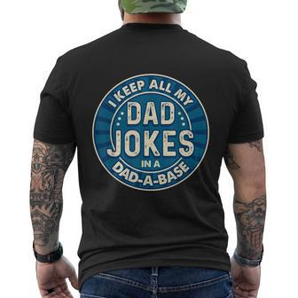 Dad Shirts For Fathers Day Shirts For Dad Jokes Men's T-shirt Back Print - Thegiftio UK
