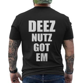 Deez Nuts Gotem Tshirt Men's Crewneck Short Sleeve Back Print T-shirt - Monsterry AU