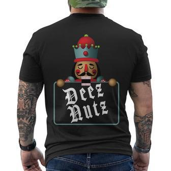 Deezs Nuts Nutcrackers Men's Crewneck Short Sleeve Back Print T-shirt - Monsterry AU