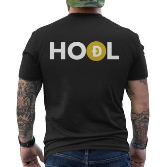 Dogecoin Hoodl V3 Men's Crewneck Short Sleeve Back Print T-shirt - Monsterry CA