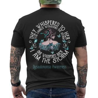 Dysautonomia Awareness I Am The Storm Men's Crewneck Short Sleeve Back Print T-shirt - Monsterry AU