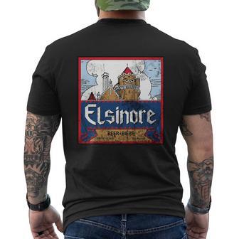 Elsinore Craft Beer Brewing Vintage Tshirt Men's Crewneck Short Sleeve Back Print T-shirt - Monsterry AU