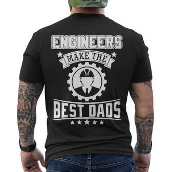 Engineer Dad V2 Men's Crewneck Short Sleeve Back Print T-shirt - Monsterry