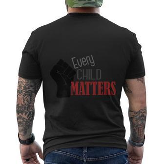 Every Child Matters Hand Orange Day Men's Crewneck Short Sleeve Back Print T-shirt - Monsterry UK