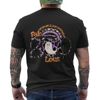 Fab Boo Lous Halloween Quote V3 Men's Crewneck Short Sleeve Back Print T-shirt - Monsterry DE