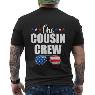 Family 4Th Of July Matching Cousin Crew Men's Crewneck Short Sleeve Back Print T-shirt - Monsterry AU