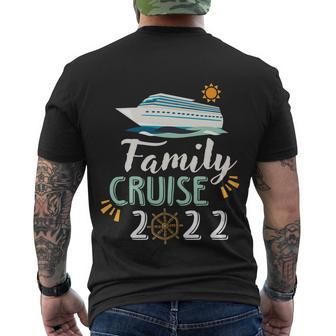 Family Cruise 2022 Cruise Boat Trip Matching 2022 Men's T-shirt Back Print - Thegiftio UK