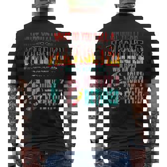 Firefighter Vintage Happy Retired Firefighter Retirement Family V3 Men's T-shirt Back Print | Seseable FR