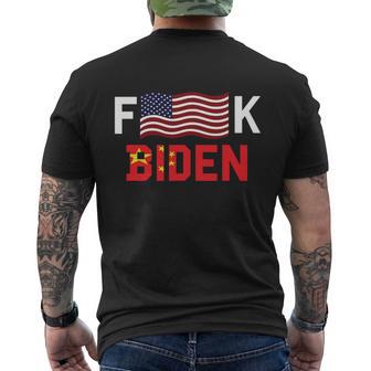 Fjb Bare Shelves Bareshelves Biden Sucks Political Humor Political Impeach Tshirt Men's Crewneck Short Sleeve Back Print T-shirt - Monsterry