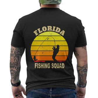 Florida Fishing Squad For Deep Sea Funny Fisherman Men's Crewneck Short Sleeve Back Print T-shirt - Monsterry UK
