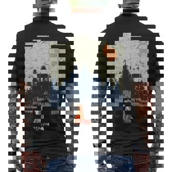 Fox Distorted Forrest Men's Crewneck Short Sleeve Back Print T-shirt - Monsterry