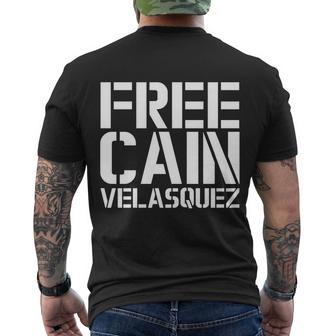 Free Cain V2 Men's Crewneck Short Sleeve Back Print T-shirt - Monsterry UK