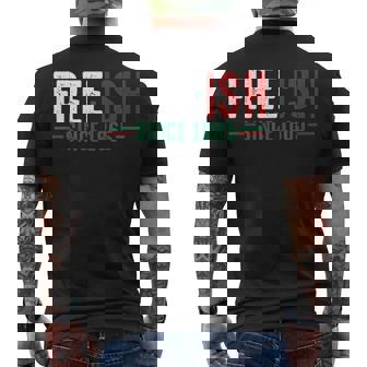 Free Ish Since 1865 Emancipation Day Black Pride Men's T-shirt Back Print - Thegiftio UK