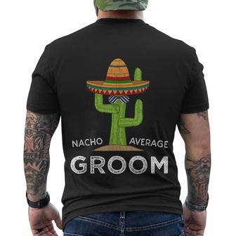 Fun Hilarious Groom Humor Meme Saying Groom Men's T-shirt Back Print - Thegiftio UK