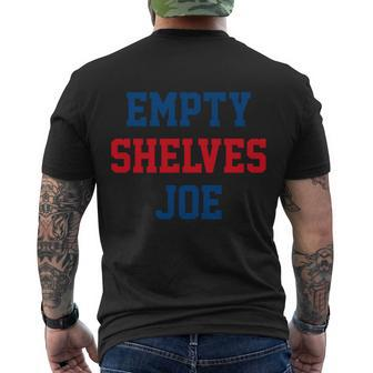 Funny Anti Biden Empty Shelves Joe Republican Anti Biden Design Men's Crewneck Short Sleeve Back Print T-shirt - Monsterry AU