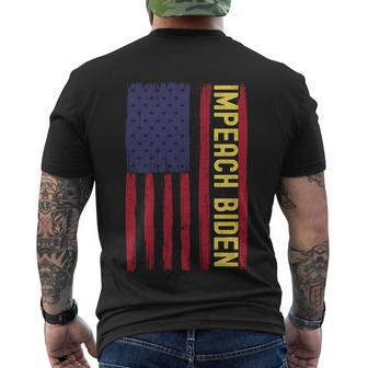Funny Anti Biden Fjb Biden Dementia Biden Biden Chant Men's Crewneck Short Sleeve Back Print T-shirt - Monsterry DE