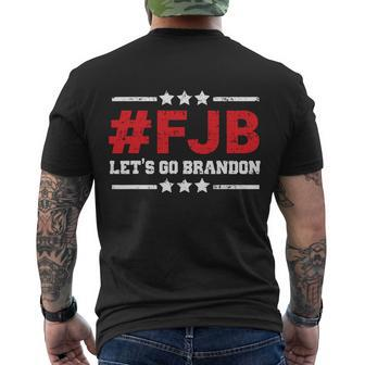 Funny Anti Biden Fjb Let Go Brandon Lets Go Brandon Republican Fjb Funny Men's Crewneck Short Sleeve Back Print T-shirt - Monsterry UK