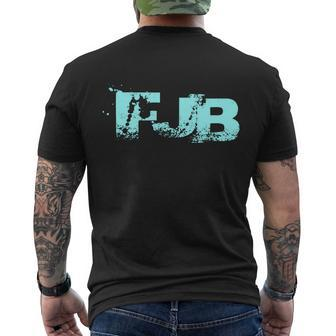 Funny Anti Biden Fjb Lets Go Brandon Lets Go Brandon Men's Crewneck Short Sleeve Back Print T-shirt - Monsterry