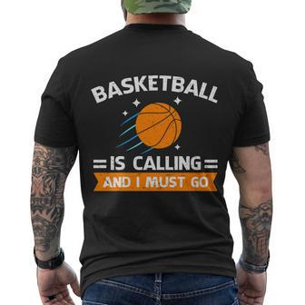 Funny Basketball Quote Funny Sports Funny Basketball Lover Men's Crewneck Short Sleeve Back Print T-shirt - Monsterry AU