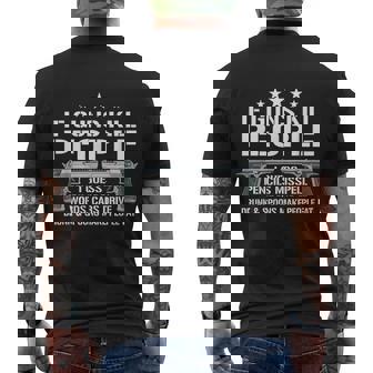 Funny Gun Owner 2Nd Amendment Humor Gift Gun Rights Pro Gun Men's Crewneck Short Sleeve Back Print T-shirt - Monsterry