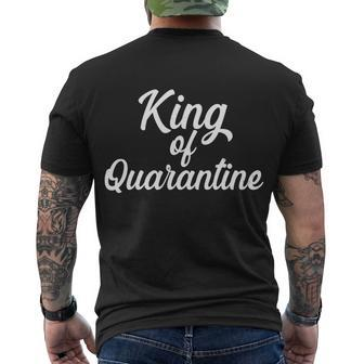 Funny King Of Quarantine Tshirt Men's Crewneck Short Sleeve Back Print T-shirt - Monsterry UK