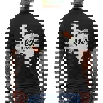 Girly Texas Men's Crewneck Short Sleeve Back Print T-shirt - Monsterry