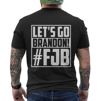 Lets Go Brandon Lets Go Brandon Meme Men's T-shirt Back Print - Thegiftio