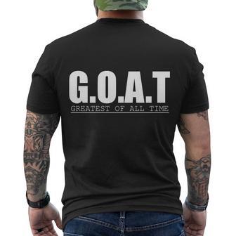 Goat Great Of All Time Tshirt V2 Men's Crewneck Short Sleeve Back Print T-shirt - Monsterry AU