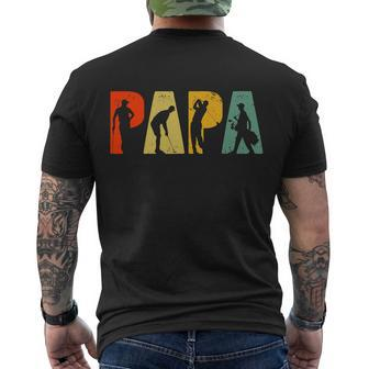 Gofler Golf Lover Dad Fathers Day Men's T-shirt Back Print - Thegiftio UK