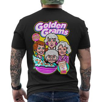 Golden Grams Cereal Tshirt Men's Crewneck Short Sleeve Back Print T-shirt - Monsterry UK