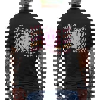 Have A Good Day Smile Face Cute Men's T-shirt Back Print - Thegiftio