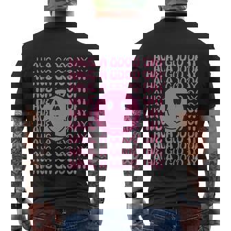 Have A Good Day Smile Face Cute Men's T-shirt Back Print - Thegiftio
