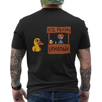 Got Any Grapes Funny Duck Ice Fresh Lemonade Men's Crewneck Short Sleeve Back Print T-shirt - Monsterry UK