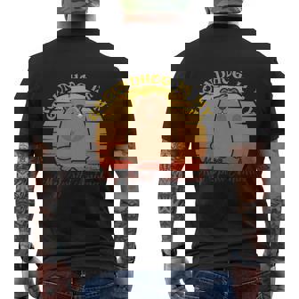 Ground Hog Is My Spirit Animal Silhouette Groundhog Day Tee Men's T-shirt Back Print - Thegiftio