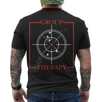 Group Therapy V3 Men's Crewneck Short Sleeve Back Print T-shirt - Monsterry