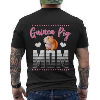 Guinea Pig Lover Graphic For And Moms Guinea Pig Men's T-shirt Back Print - Thegiftio UK