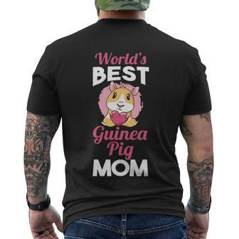 Guinea Pig Mom V3 Men's T-shirt Back Print - Thegiftio UK