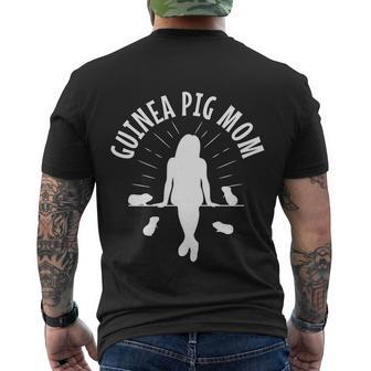 Guinea Pig Mom V6 Men's T-shirt Back Print - Thegiftio UK