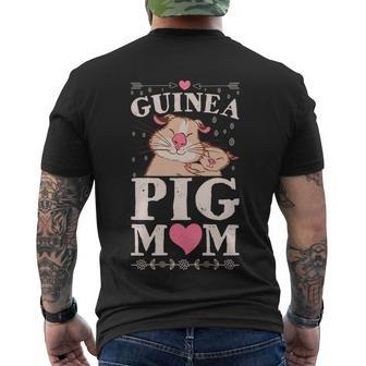 Guinea Pig Mom V7 Men's T-shirt Back Print - Thegiftio UK