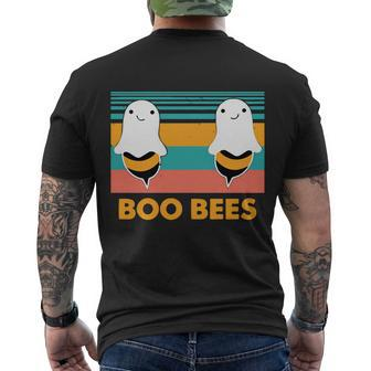 Halloween Boo Bees Halloween Boobies Men's T-shirt Back Print - Thegiftio UK
